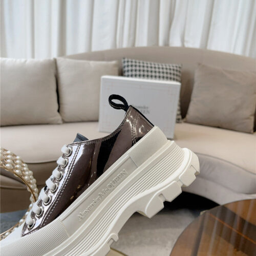 High Quality Luxury Alexander McQueen New Canvas Series Thick-Soled Dad Shoes – Style 41155 product detail