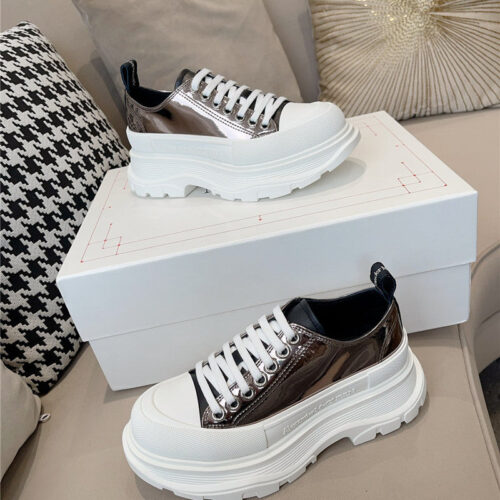 High Quality Luxury Alexander McQueen New Canvas Series Thick-Soled Dad Shoes – Style 41155 product detail