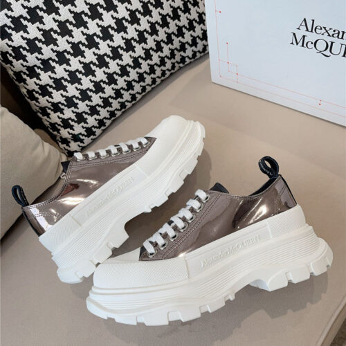 High Quality Luxury Alexander McQueen New Canvas Series Thick-Soled Dad Shoes – Style 41155 product detail