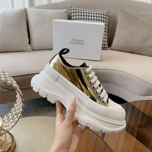 High Quality Luxury Alexander McQueen New Canvas Series Thick-Soled Dad Shoes – Style 06691 alternate view