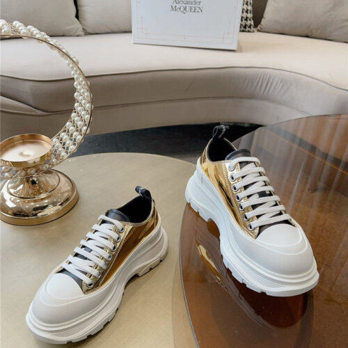 High Quality Luxury Alexander McQueen New Canvas Series Thick-Soled Dad Shoes – Style 06691 product detail