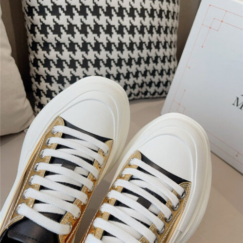 High Quality Luxury Alexander McQueen New Canvas Series Thick-Soled Dad Shoes – Style 06691 product detail