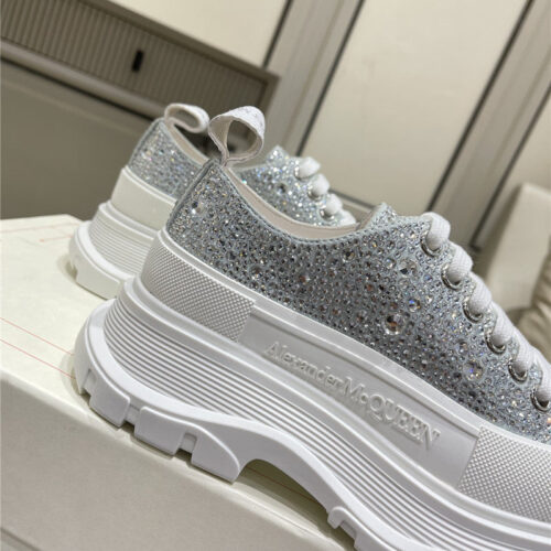 High Quality Luxury Alexander McQueen New Canvas Series Thick-Soled Dad Shoes – Style 39459 product detail