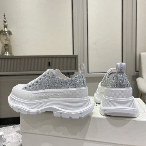 High Quality Luxury Alexander McQueen New Canvas Series Thick-Soled Dad Shoes – Style 39459 product detail