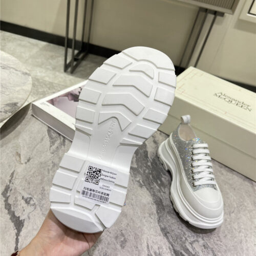 High Quality Luxury Alexander McQueen New Canvas Series Thick-Soled Dad Shoes – Style 39459 product detail