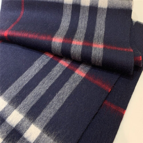 High Quality Luxury Burberry Classic Plaid Cashmere Scarf – Style 24627 product detail