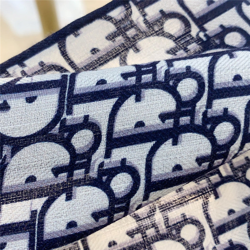 High Quality Luxury Dior Double-Sided Velvet Scarf In The Same Color – Style 25386 product detail