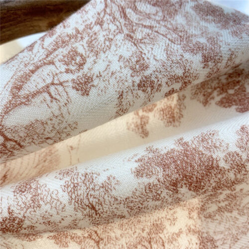 High Quality Luxury Dior Double-Sided Velvet Scarf In The Same Color – Style 25391 product detail