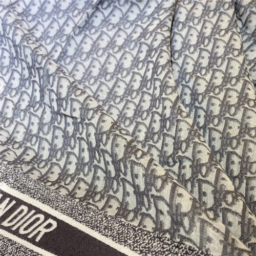 High Quality Luxury Dior Letter Print Blend Shawl – Style 25463 product detail