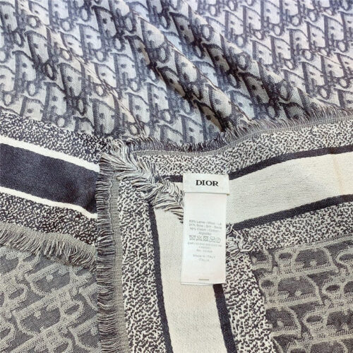 High Quality Luxury Dior Letter Print Blend Shawl – Style 25463 product detail