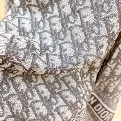 High Quality Luxury Dior Letter Print Blend Shawl – Style 25463 product detail