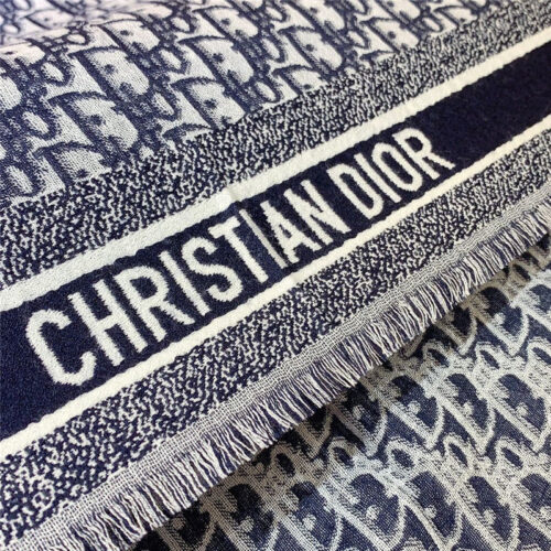 High Quality Luxury Dior Letter Print Blend Shawl – Style 25465 product detail