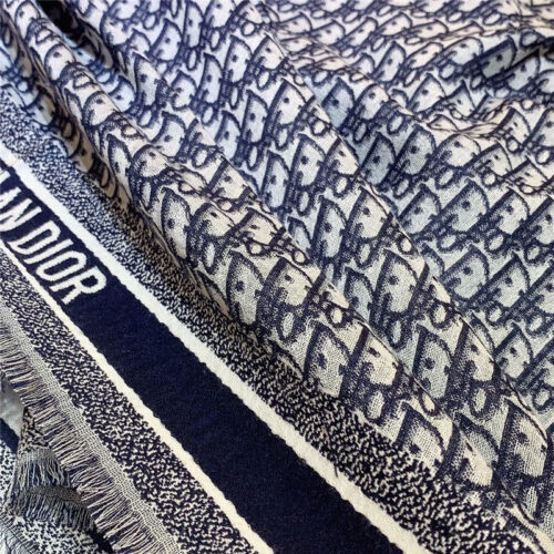 High Quality Luxury Dior Letter Print Blend Shawl – Style 25465 product detail