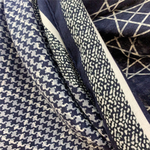 High Quality Luxury Dior Letter Print Blend Shawl product detail