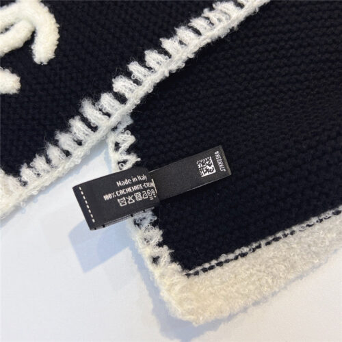 High Quality Luxury Chanel Cashmere Scarf – Style 25030 product detail