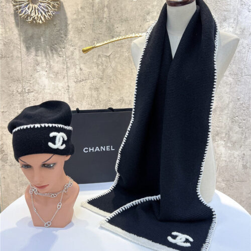 High Quality Luxury Chanel Cashmere Scarf – Style 25030 product detail