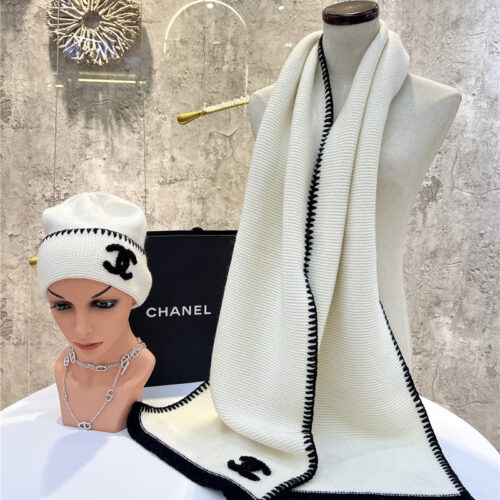 High Quality Luxury Chanel Cashmere Scarf product detail