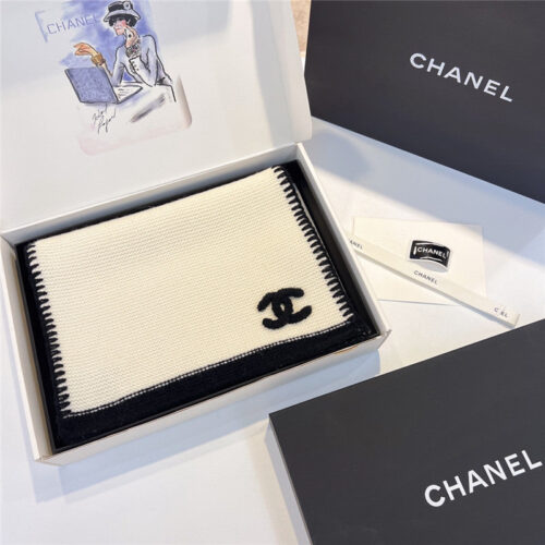 High Quality Luxury Chanel Cashmere Scarf product detail