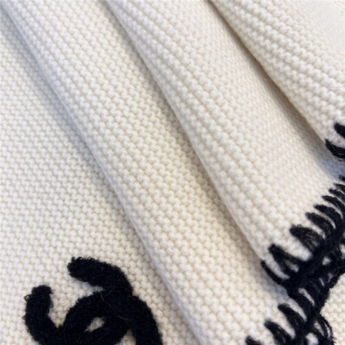 High Quality Luxury Chanel Cashmere Scarf product detail
