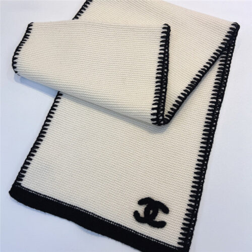 High Quality Luxury Chanel Cashmere Scarf product detail