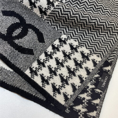 High Quality Luxury Chanel Double Sided Cashmere Scarf product detail