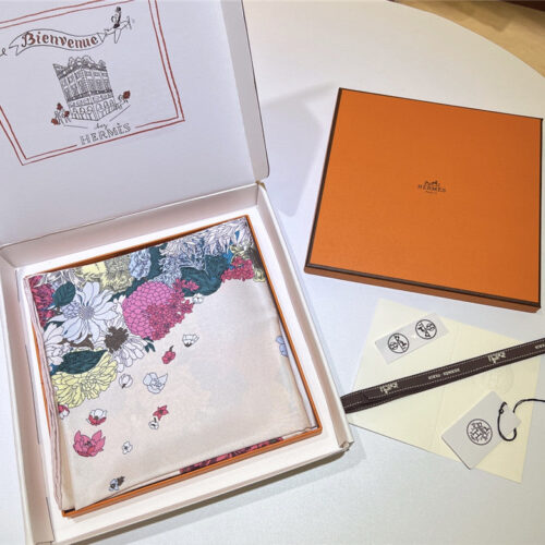 High Quality Luxury Hermes New “Qingyanghuayi” Apricot Color product detail