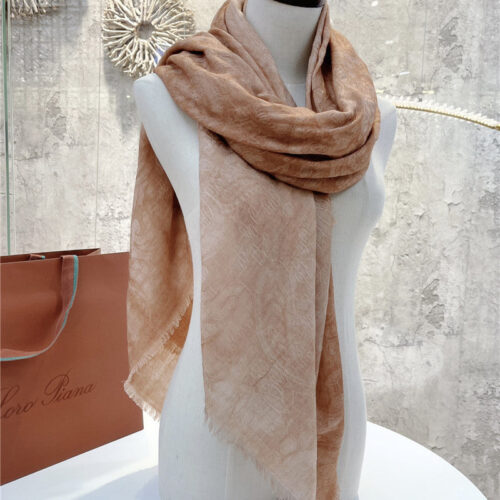 High Quality Luxury Loro Piana Square Scarf – Style 26628 product detail
