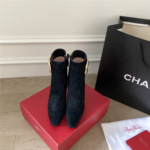 High Quality Luxury Roger Vivier New Stiletto Boots – Style 40404 alternate view