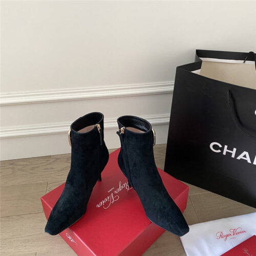 High Quality Luxury Roger Vivier New Stiletto Boots – Style 40404 product detail