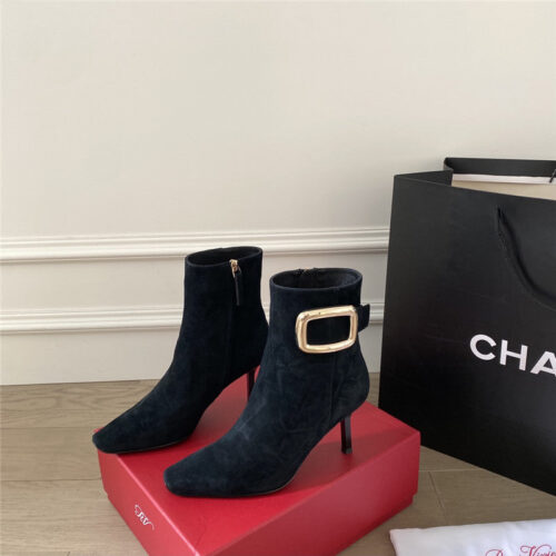 High Quality Luxury Roger Vivier New Stiletto Boots – Style 40404