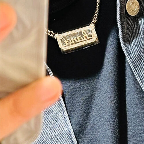 High Quality Luxury Chanel Letter Necklace – Style 50142 product detail