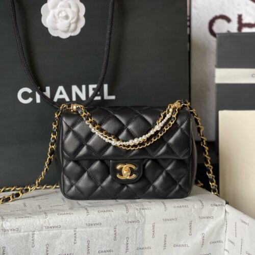 High Quality Luxury Chanel CF Handle Mini Bag