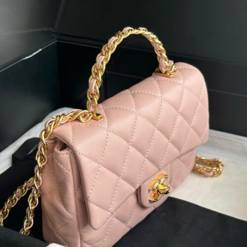 High Quality Luxury Chanel CF Handle Mini Bag – Style 47227 product detail