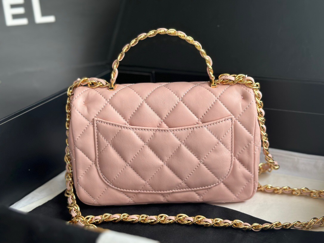 High Quality Luxury Chanel CF Handle Mini Bag – Style 47227 product detail