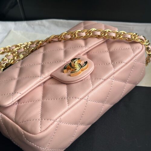 High Quality Luxury Chanel CF Handle Mini Bag – Style 47227 product detail