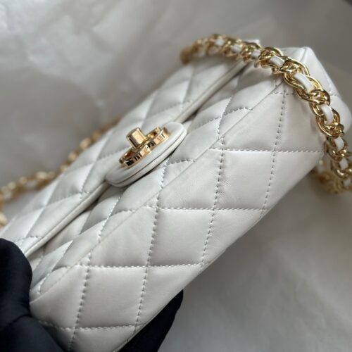 High Quality Luxury Chanel CF Handle Mini Bag – Style 47229 product detail