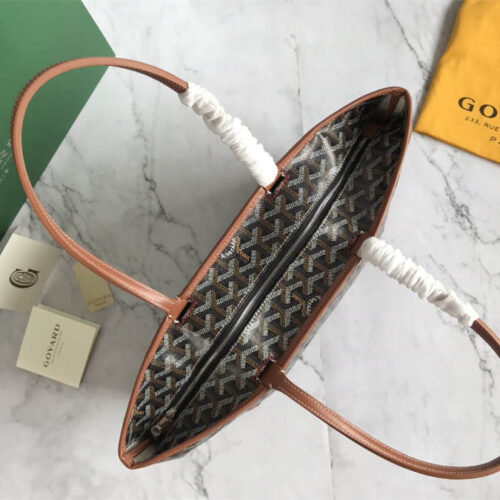 Goyard zipper model small size tote bag product photo 7