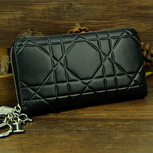 High Quality Luxury Dior Escapade Wallet 0017 Black