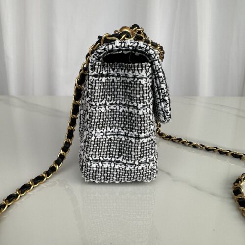 Chanel Mini Flap Tweed Imitation Pearls Bag product photo 2