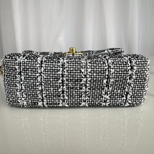 Chanel Mini Flap Tweed Imitation Pearls Bag product photo 4