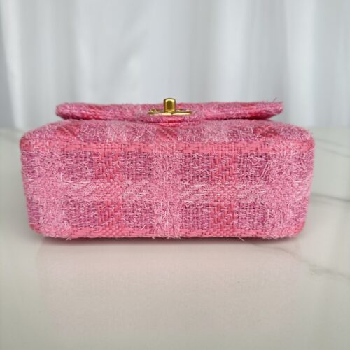 Chanel Mini Flap Tweed Imitation Pearls Bag product photo 4