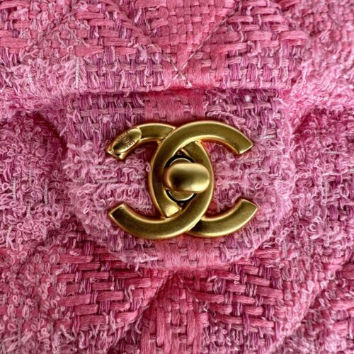 Chanel Mini Flap Tweed Imitation Pearls Bag product photo 5