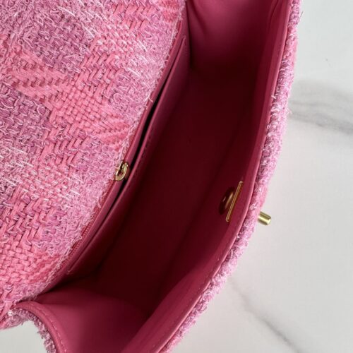 Chanel Mini Flap Tweed Imitation Pearls Bag product photo 8