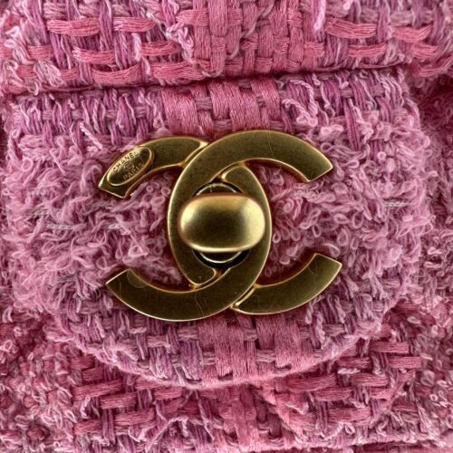 Chanel Mini Flap Tweed Imitation Pearls Bag product photo 4