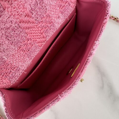 Chanel Mini Flap Tweed Imitation Pearls Bag product photo 6