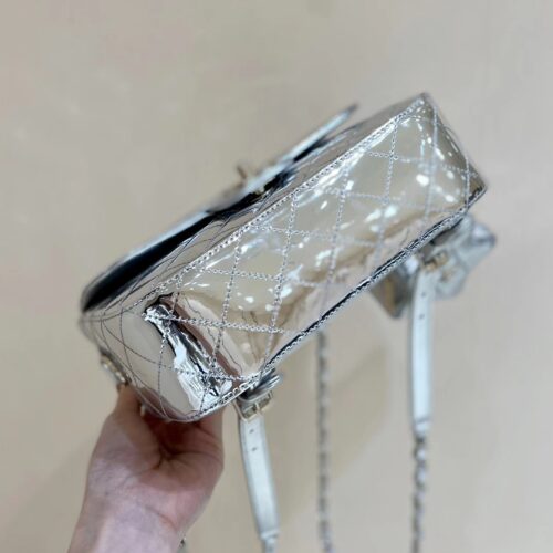 CHANEL SILVER BACKPACK product photo 4