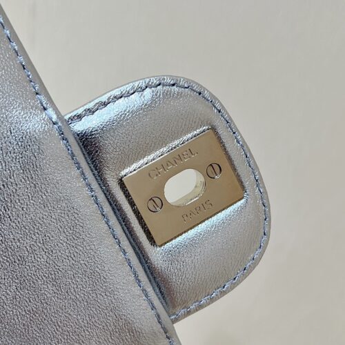 CHANEL SILVER BACKPACK product photo 7