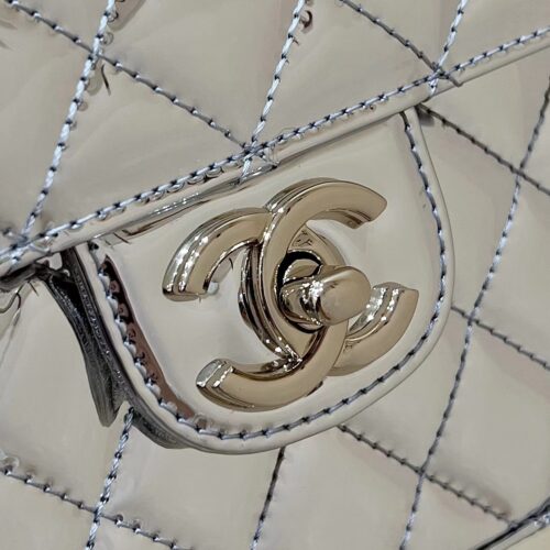 CHANEL SILVER BACKPACK product photo 9