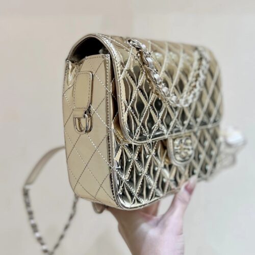 CHANEL Gold Backpack product photo 2