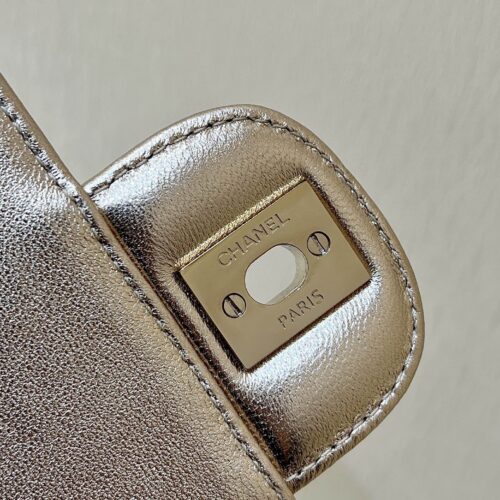CHANEL Gold Backpack product photo 7